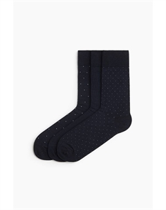 3 пары носков, синий H&m