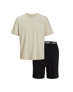 Пижама JACEVEREST TEE SET RUNDHALSAUSSCHNITT , черный Jack & jones