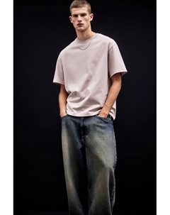 Футболка свободного кроя, розовый H&m