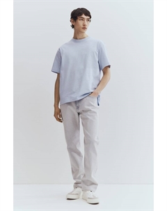 Футболка свободного кроя, голубой H&m