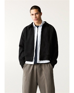 Демисезонная куртка, черный Pull & bear