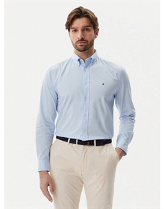 Рубашка обычного кроя Core Flex MW0MW39988, голубой Tommy hilfiger