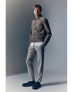 Элегантные облегающие брюки, бежевый H&m