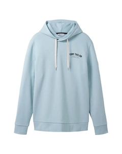 Худи 1037751 Logo, синий Tom tailor