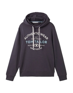 Худи 1038744 Basic, синий Tom tailor
