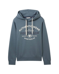 Худи 1038744 Basic, синий Tom tailor