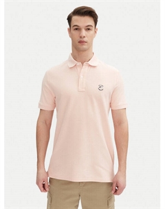 Рубашка поло стандартный крой Wadim 40-913, розовый Indicode