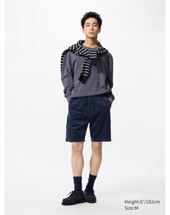Легкие шорты вельвет, синий Uniqlo