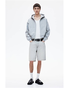 Свободные джинсовые шорты, синий H&m