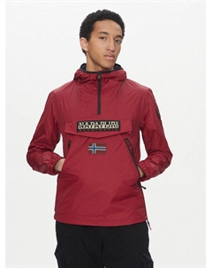 Анорак стандартного кроя Rainforest NP0A4HX6, красный Napapijri