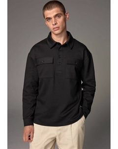 Топ с длинными рукавами RUGBY, черный Next