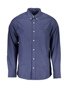 Классическая рубашка из натурального хлопка., синий Gant