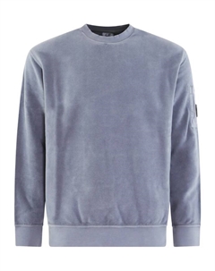 Ворсовый свитер для мужчин, синий C.p. company