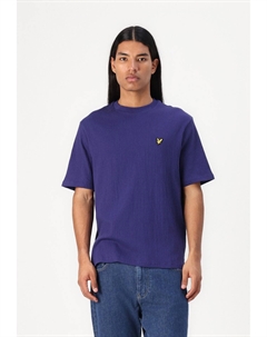 Базовая футболка, темно-фиолетовый Lyle & scott