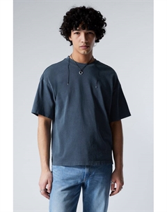 Футболка свободного кроя, синий Weekday