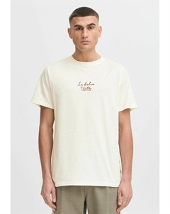 Футболка с принтом PEDRO, молочный Solid