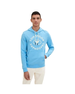 Худи Print 1035531, синий Tom tailor