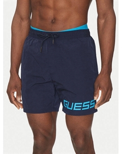 Шорты для плавания стандартный крой F5GT12 WH1C2, синий Guess