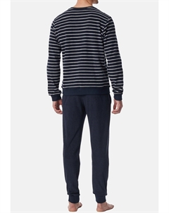 Пижамный комплект CASUAL, темно-синий Schiesser