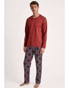 Пижамные штаны SLEEP HOLIDAY, темно-синий Calida