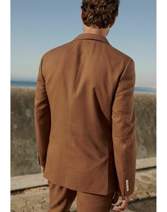 Пиджак TAILORED FIT REGULAR FIT, коричневый Next