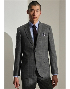 Пиджак SLIM FIT PRINCE OF WALES CHECK, серый Next