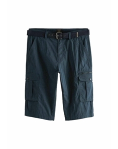 Шорты BELTED, синий Next