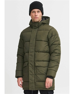 Зимнее пальто BHZATIMI, зеленый Blend