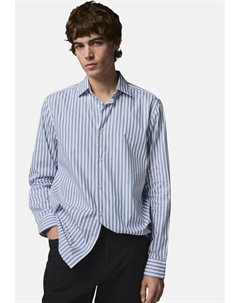 Рубашка REGULAR FIT - STRIPE WITH CUT AWAY COLLAR, синий Next