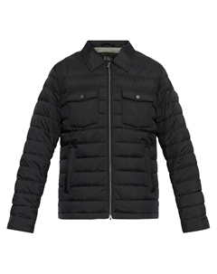 Пуховик на молнии, черный Moose knuckles