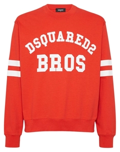 Толстовка с логотипом, красный Dsquared2