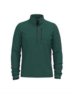 Флисовый джемпер ACTIVE 1/2 ZIP, темно-зеленый Smartwool