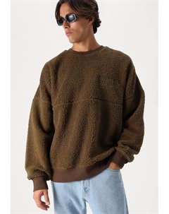 Флисовый джемпер COORDINATE, темно-коричневый Carhartt wip