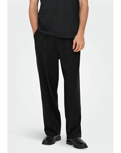 Брюки BAGGY FIT, черный Only & sons