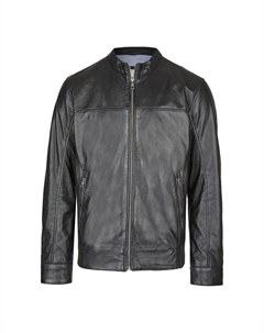 Кожаная куртка БУБЕНИТО, черный Bugatti