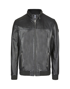 Кожаная куртка БУФАБИАНО, черный Bugatti