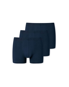 Шорты мужские, упаковка 3 шт - серия "95/5", трусы однотонные, S-2XL, темно-синий Schiesser