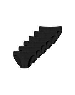 Мини-трусы раскрыты, черный Schiesser