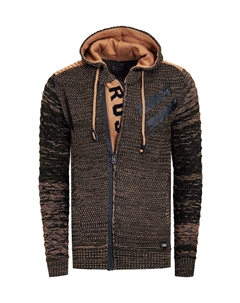 Кардиган стильной крупной вязки, хаки Rusty neal