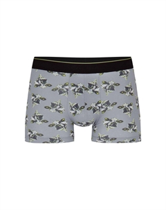 Мужские трусы-боксеры с мягким эластичным поясом, цвет Sleet Grey Calida