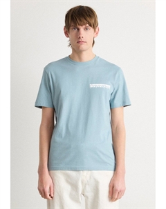 Базовая футболка CHEST BOX LOGO, светло-голубой Calvin klein
