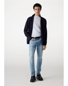 Джинсы прямого покроя, светло-голубой Guess