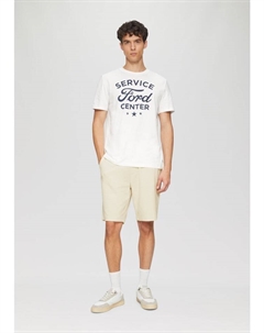 Тканевые шорты, кремовый S.oliver