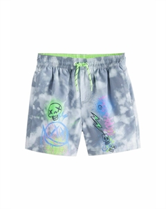 Пляжные шорты REGULAR FIT - PRINTED, серый Next