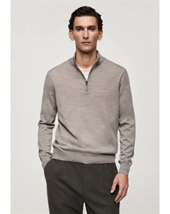 Свитер, коричневый Mango