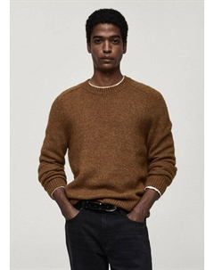 Свитер, коричневый Mango