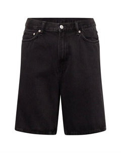 Джинсовые шорты Loose fit Jeans Galaxy, черный деним Weekday