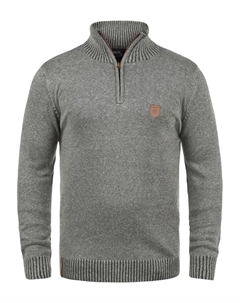 Водолазка Sweater Nathen, темно-серый Indicode jeans