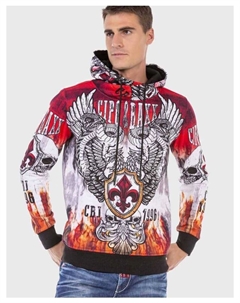 Толстовка, красный Cipo&baxx