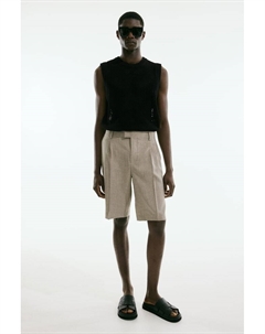 Майка-Топ ажурной вязки, стандартного кроя, черный H&m